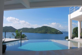 Waterfront serene villa suite with own pool great food
